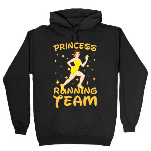 Princess Running Team (yellow) Hooded Sweatshirt