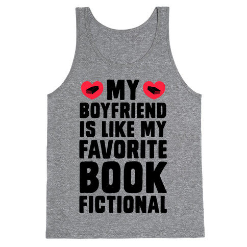 My Boyfriend is Like My Favorite Book, Fictional Tank Top