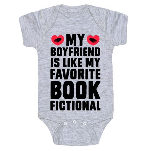 My Boyfriend is Like My Favorite Book, Fictional Baby One-Piece