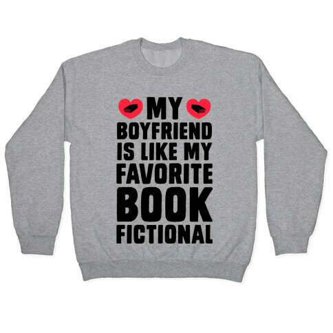 My Boyfriend is Like My Favorite Book, Fictional Pullover