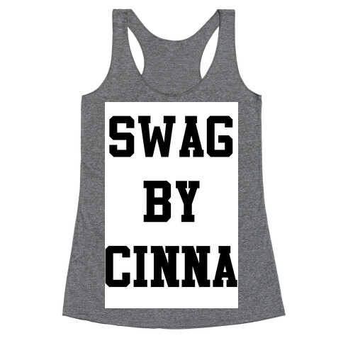 Swag By Cinna Racerback Tank Top