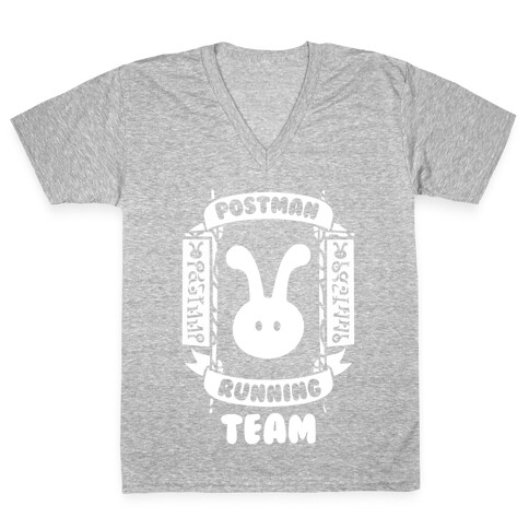 Postman Running Team V-Neck Tee Shirt