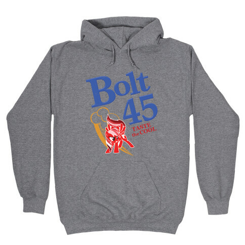 Bolt 45 Parody Beer Hooded Sweatshirt