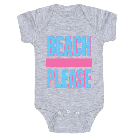 Beach Please Baby One-Piece