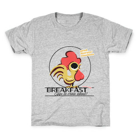 The Most Important Meal of the Day! Kids T-Shirt