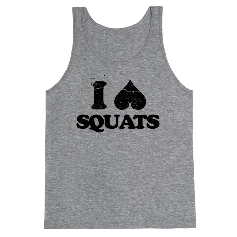 I Love Squats Tank Top