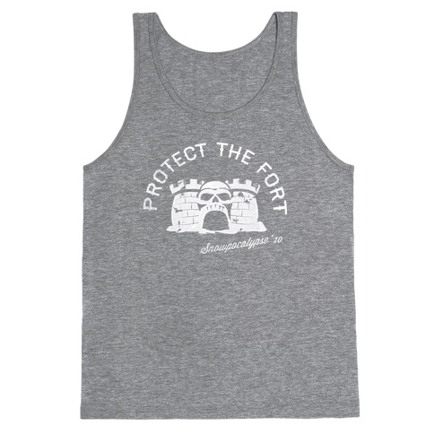 Protect the Fort, Snowpocalypse Winter Games Tank Top