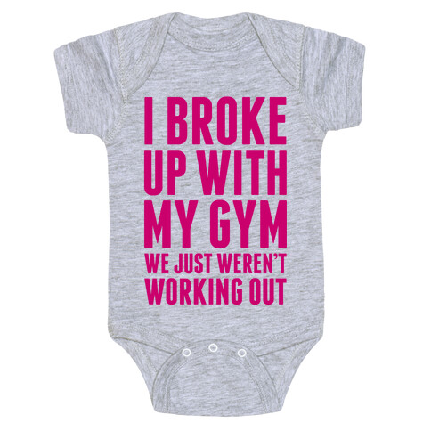 I Broke Up With My Gym Baby One-Piece