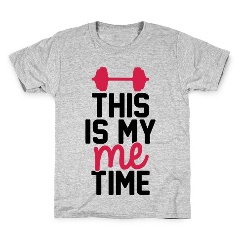 This Is My Me Time (Black & Red) Kids T-Shirt