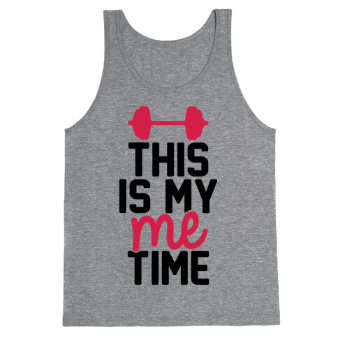 This Is My Me Time (Black & Red) Tank Top