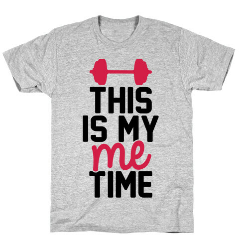 This Is My Me Time (Black & Red) T-Shirt