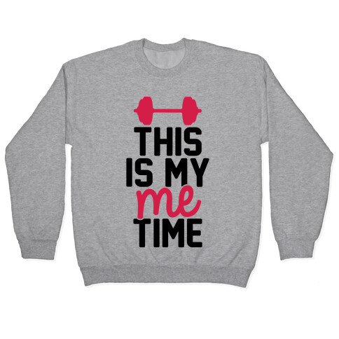 This Is My Me Time (Black & Red) Pullover