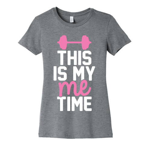 This Is My Me Time (Pink & White) Womens T-Shirt