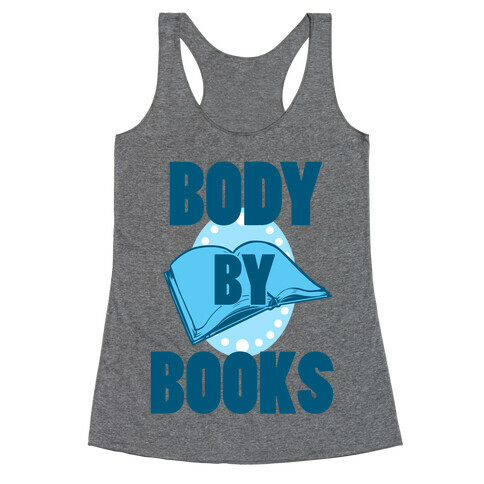 Body By Books Racerback Tank Top