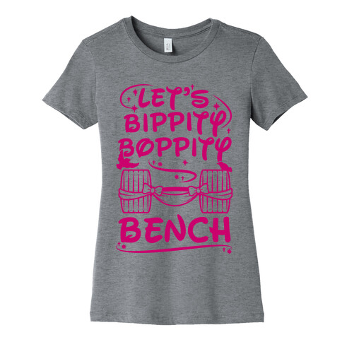 Let's Bippity Boppity Bench Womens T-Shirt