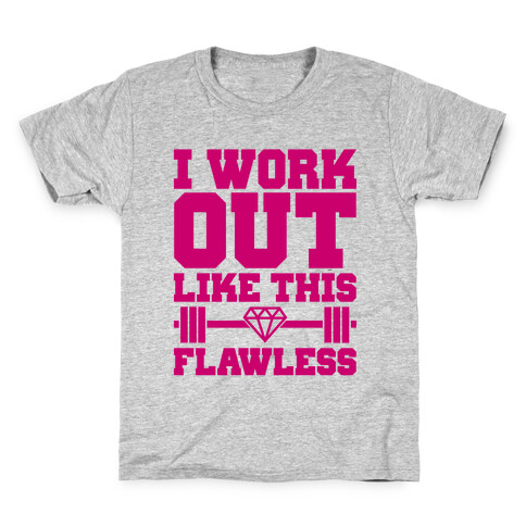 Flawless Workout Kids T-Shirt
