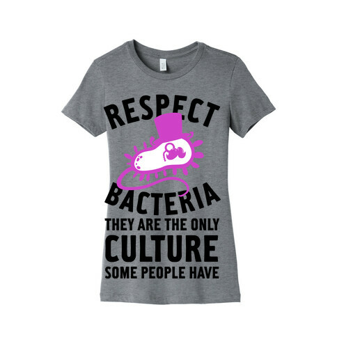 Respect Bacteria Womens T-Shirt