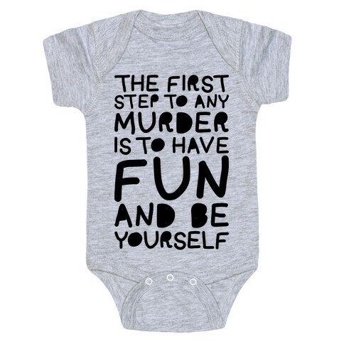 Murder Fun Baby One-Piece