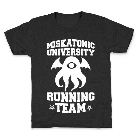 Miskatonic University Running Team Kids T-Shirt