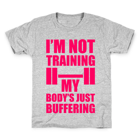 My Body's Just Buffering Kids T-Shirt