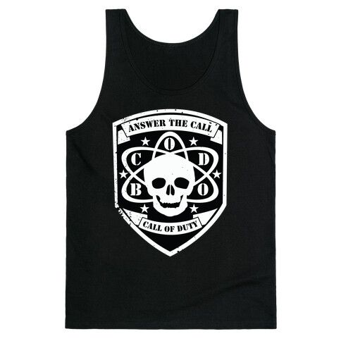 Answer The Call Of Duty Tank Top