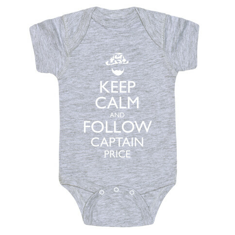 Follow Captain Price Baby One-Piece