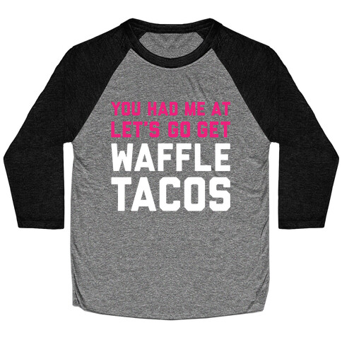 Waffle Tacos Baseball Tee