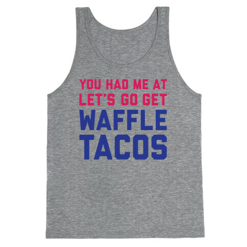 Waffle Tacos Tank Top