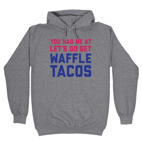 Waffle Tacos Hooded Sweatshirt