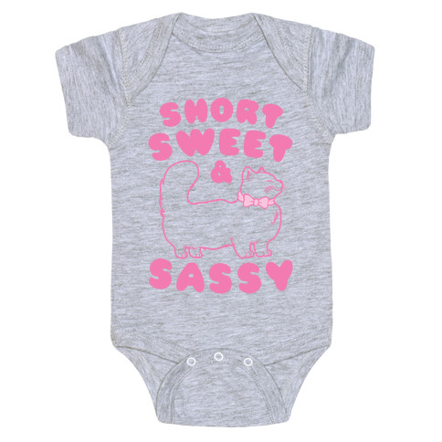 Short Sweet & Sassy Baby One-Piece