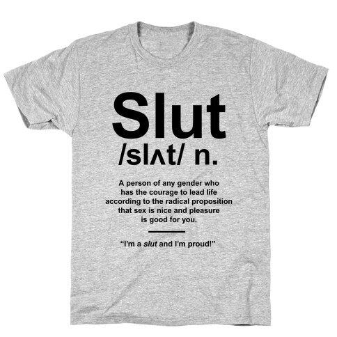 Slut Definition T-Shirt