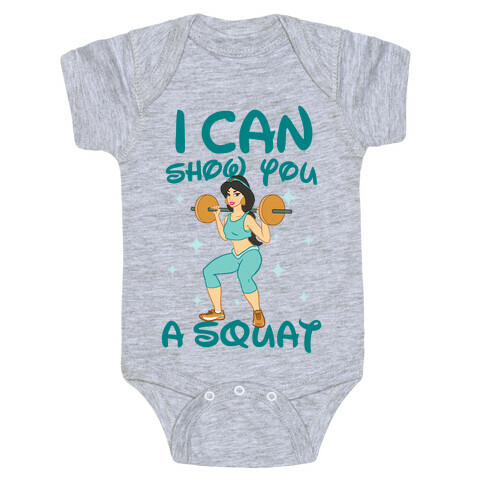 I Can Show You a Squat Baby One-Piece