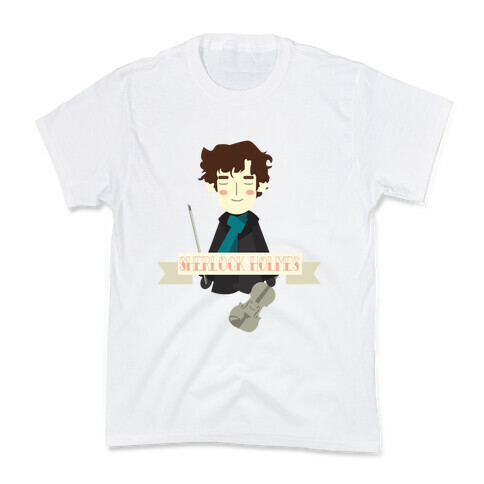 Sherlock Holmes Kids T-Shirt