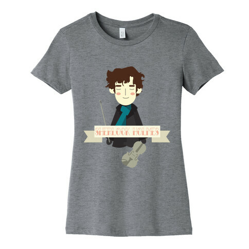 Sherlock Holmes Womens T-Shirt