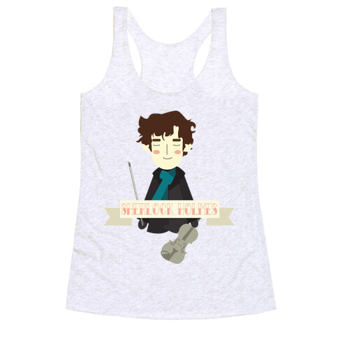 Sherlock Holmes Racerback Tank Top