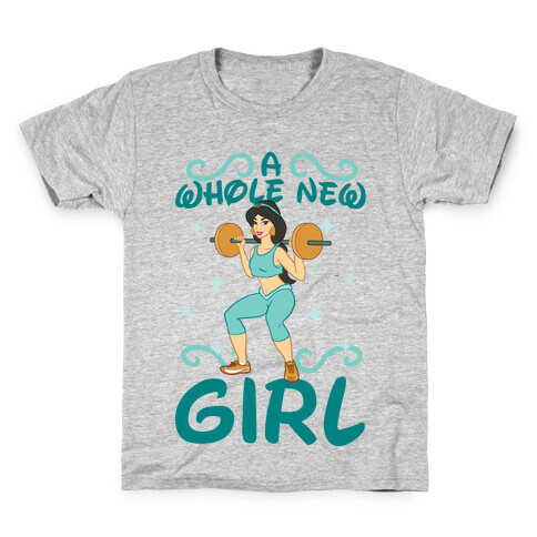 A Whole New Girl Kids T-Shirt