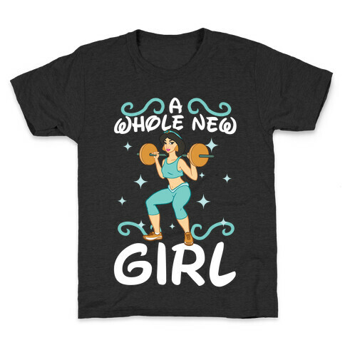 A Whole New Girl (light) Kids T-Shirt
