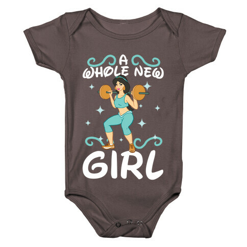 A Whole New Girl (light) Baby One-Piece