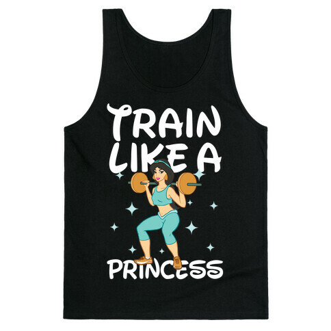 Train Like a Princess (light) Tank Top