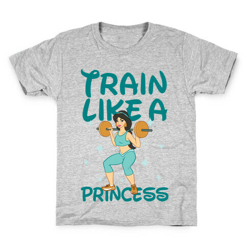 Train Like a Princess Kids T-Shirt