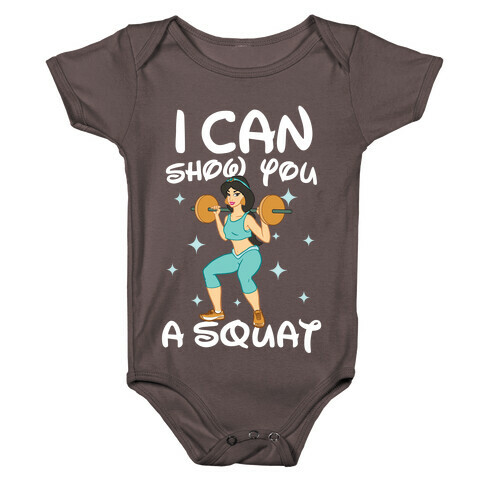 I Can Show You a Squat Baby One-Piece