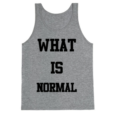 What is Normal Tank Top