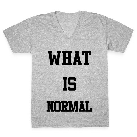 What is Normal V-Neck Tee Shirt