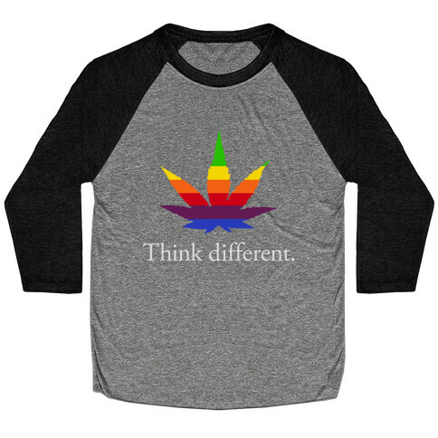 Think Different Baseball Tee