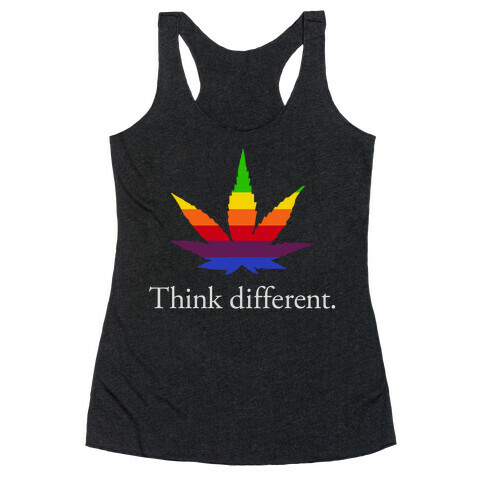 Think Different Racerback Tank Top