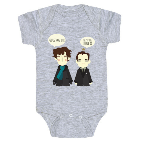 That's What People Do Sherlock Baby One-Piece