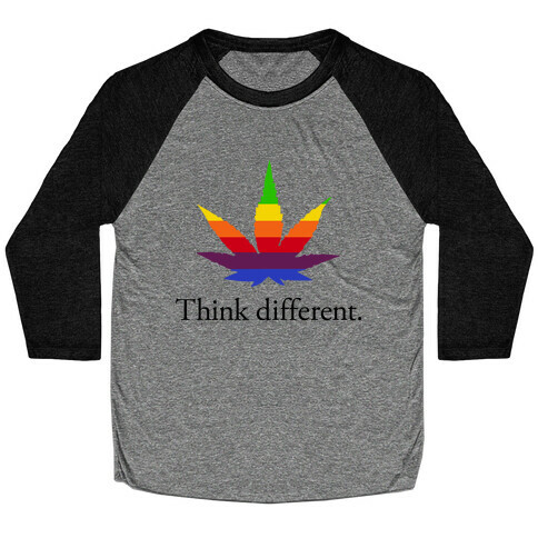 Think Different Baseball Tee