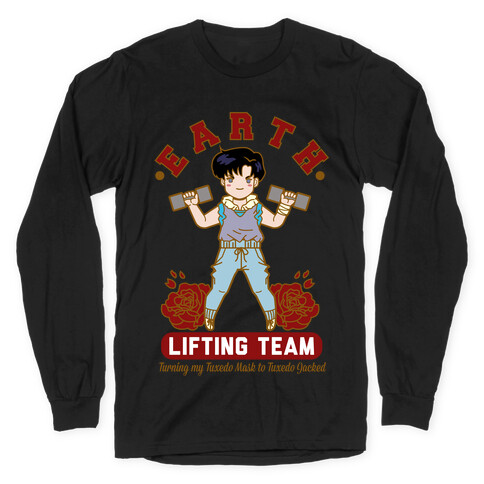 Earth Lifting Team Parody Long Sleeve T-Shirt