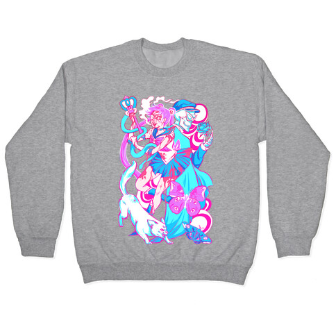 Rainbow Horror Senshi Parody Pullover