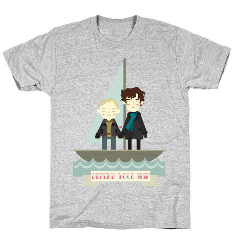 Sherlock Defend Your Ship T-Shirt